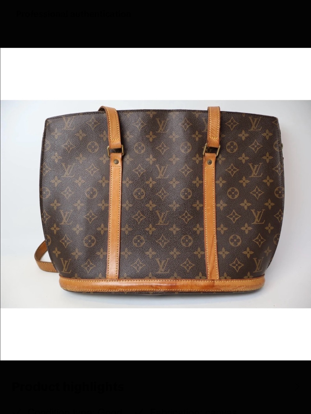 Louis Vuitton Monogram Tote Bag